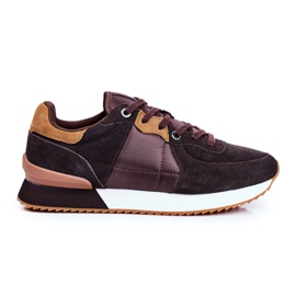 Scarpe Sportive Uomo Big Star Marrone GG174177