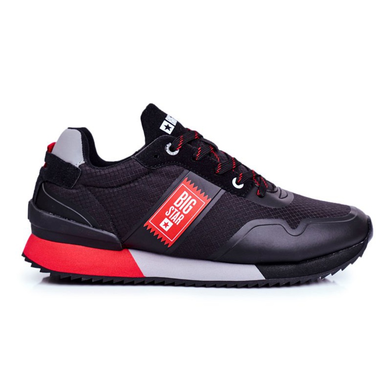Scarpe Sportive da Uomo Big Star Nere GG174181 nero