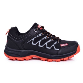 Scarpe da trekking da uomo Big Star Black GG174560 nero arancia