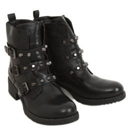 Stivali militari neri Z195 Black nero