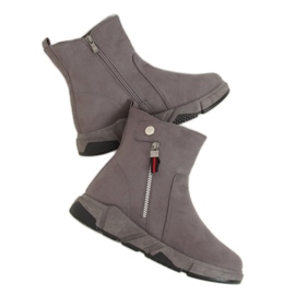 Stivali sportivi grigi KFS-506 Grey grigio