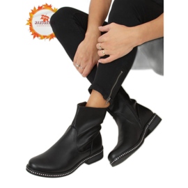 Stivali neri da donna neri 1268J24 Black nero