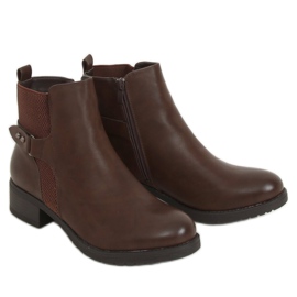 Stivali Jodhpur marroni da donna MDM226 Brown marrone