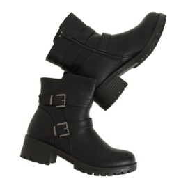 Nero Stivali neri da donna ZX2802 Black