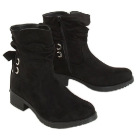 Stivali neri da donna neri 1212-PA Black nero