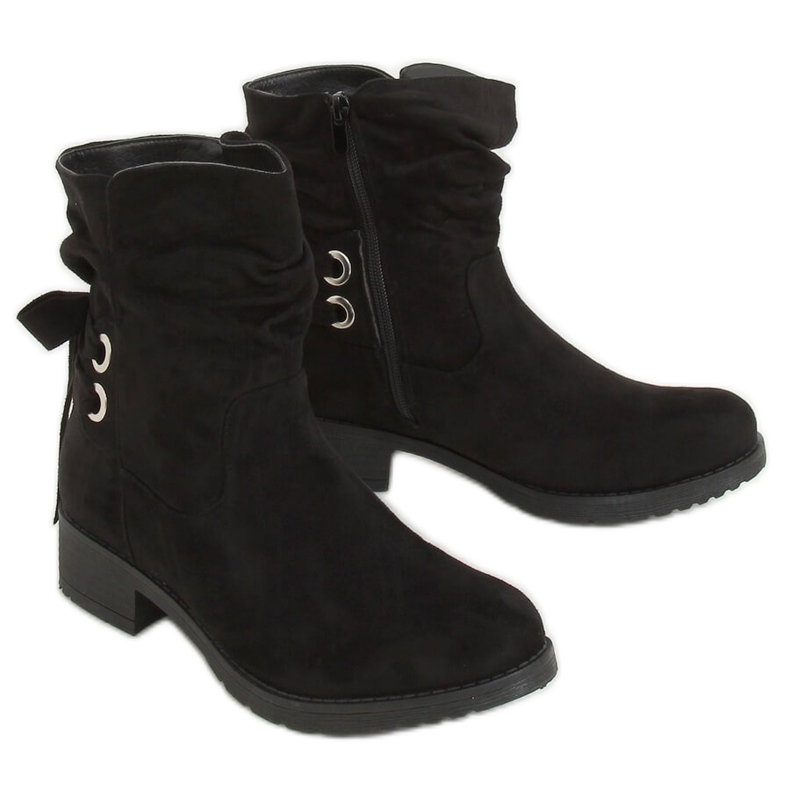Stivali neri da donna neri 1212-PA Black nero