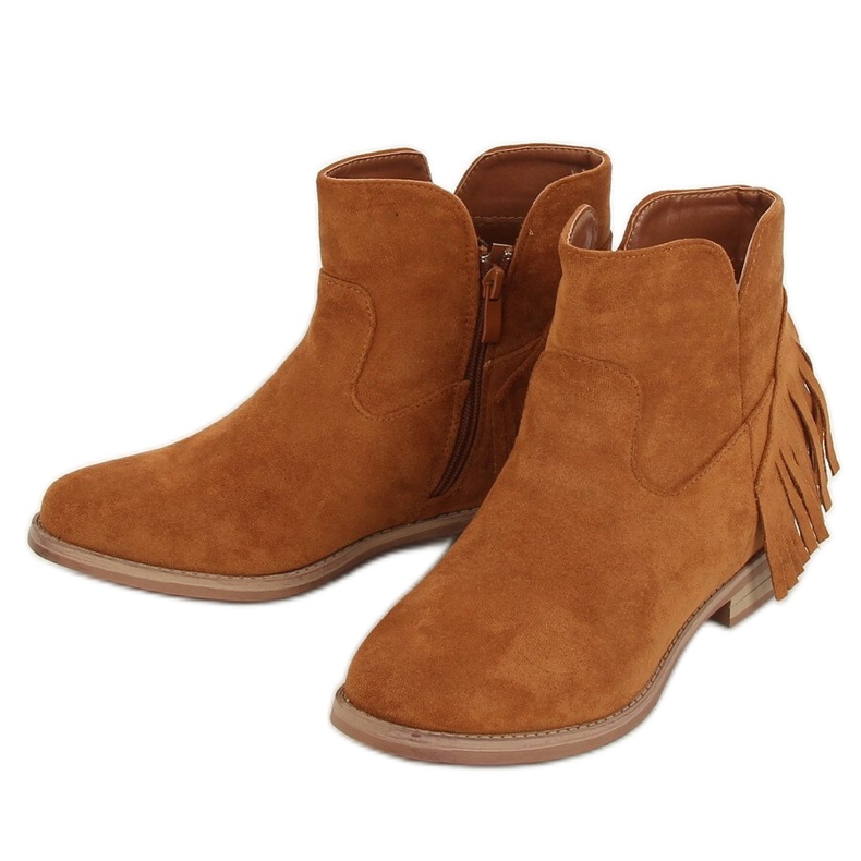 Stivali nello stile del cammello boho 1515 Camel marrone