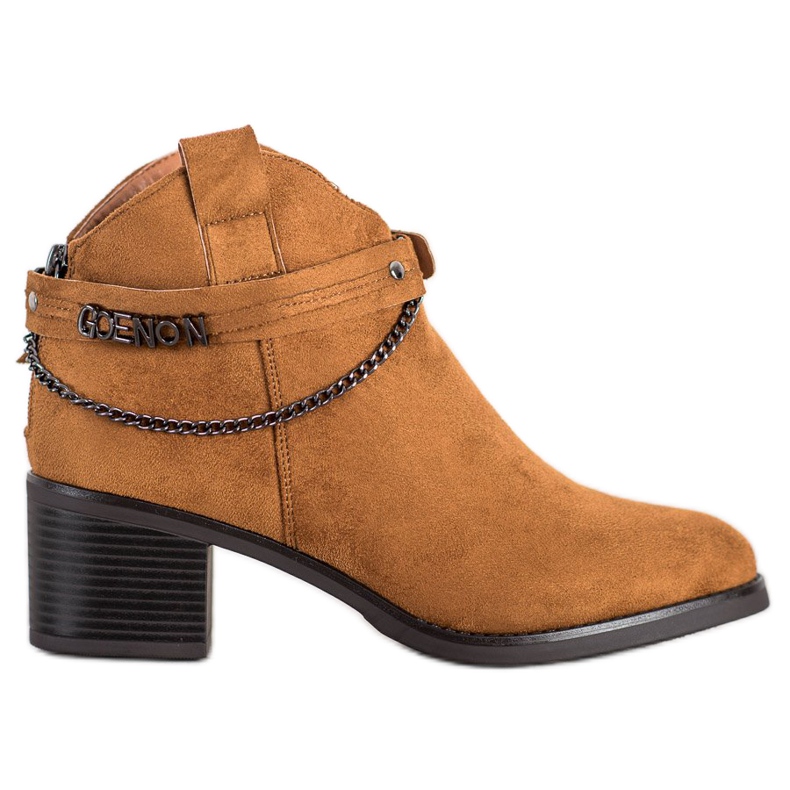 VINCEZA stivali cammello marrone multicolore