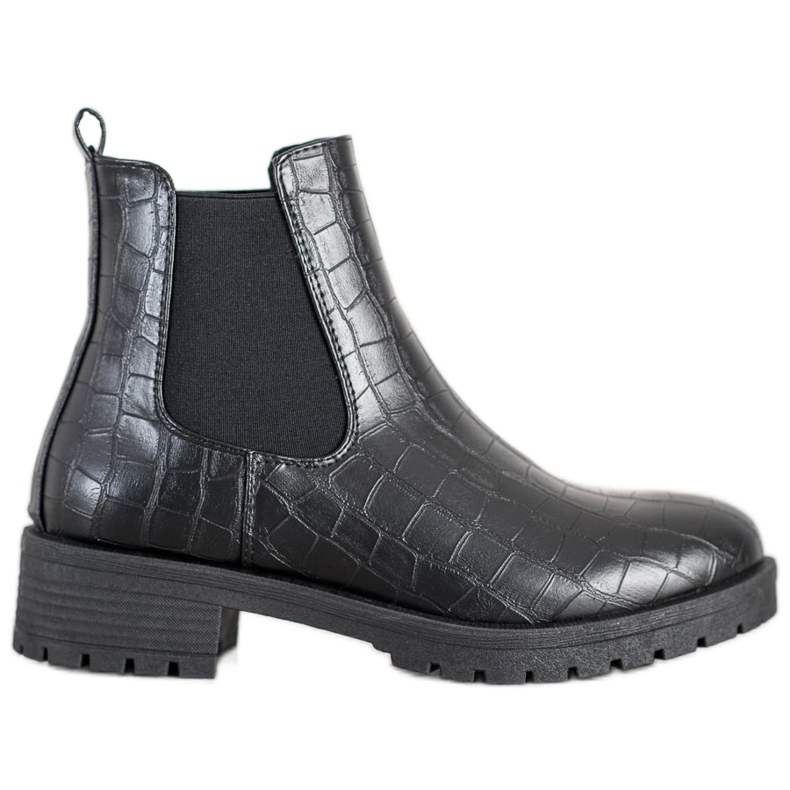 Bella Paris Stivaletti Chelsea slip-on nero