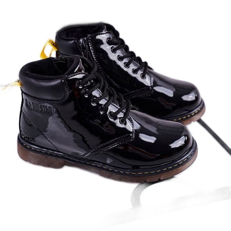 Stivali caldi per bambini Big Star Black GG374075 nero