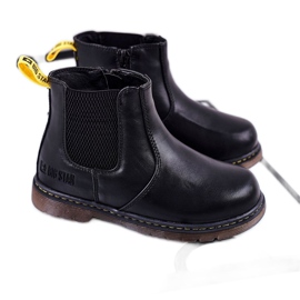 Stivali Jodhpur per bambini Big Star Black GG374080 nero