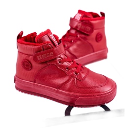 Scarpe da bambino Sneakers Big Star Warm Red GG374042 rosso
