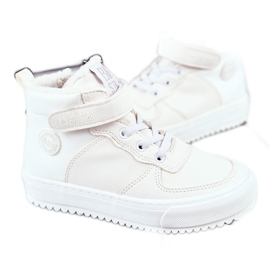Stivali da bambino Big Star Warm White GG374041 bianco