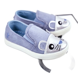 PH1 Sneakers Slip-On per bambini Blue Candys