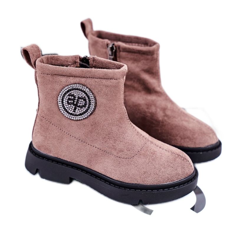 Apawwa Stivaletti Bambini Beige Alvin