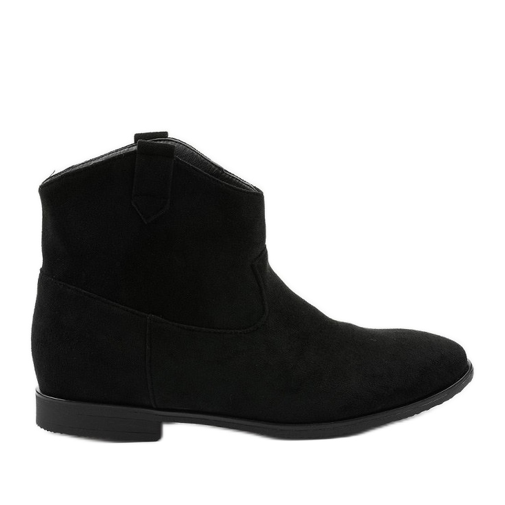 Stivali slip-on in camoscio nero Epsom