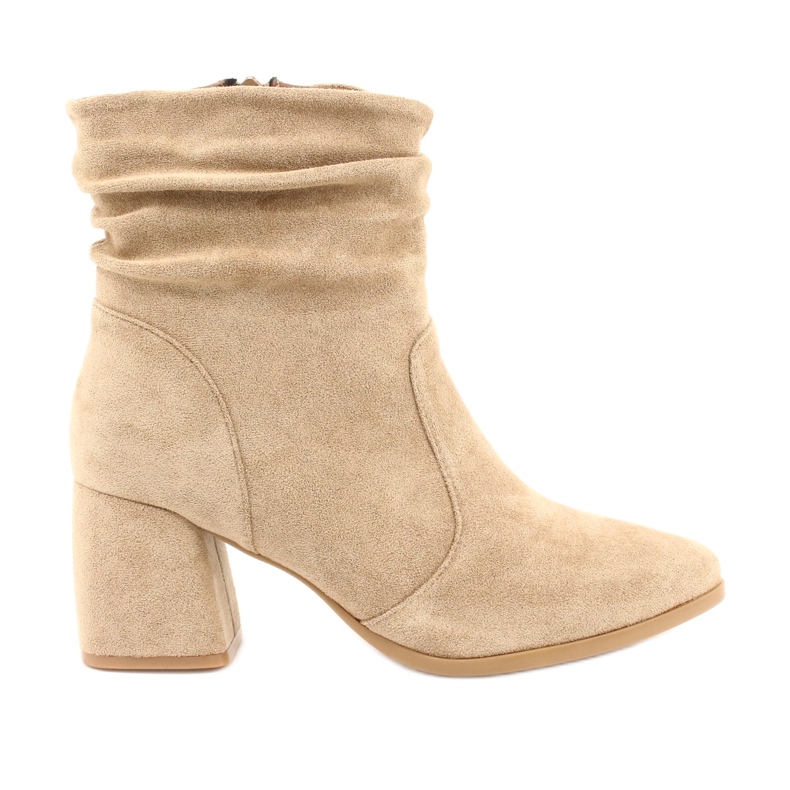 M.Daszyński Stivali in camoscio beige MR2025-10