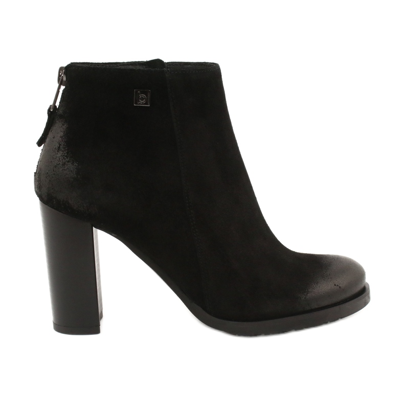 Arka Stivali in pelle scamosciata nera femminile 7213 nero