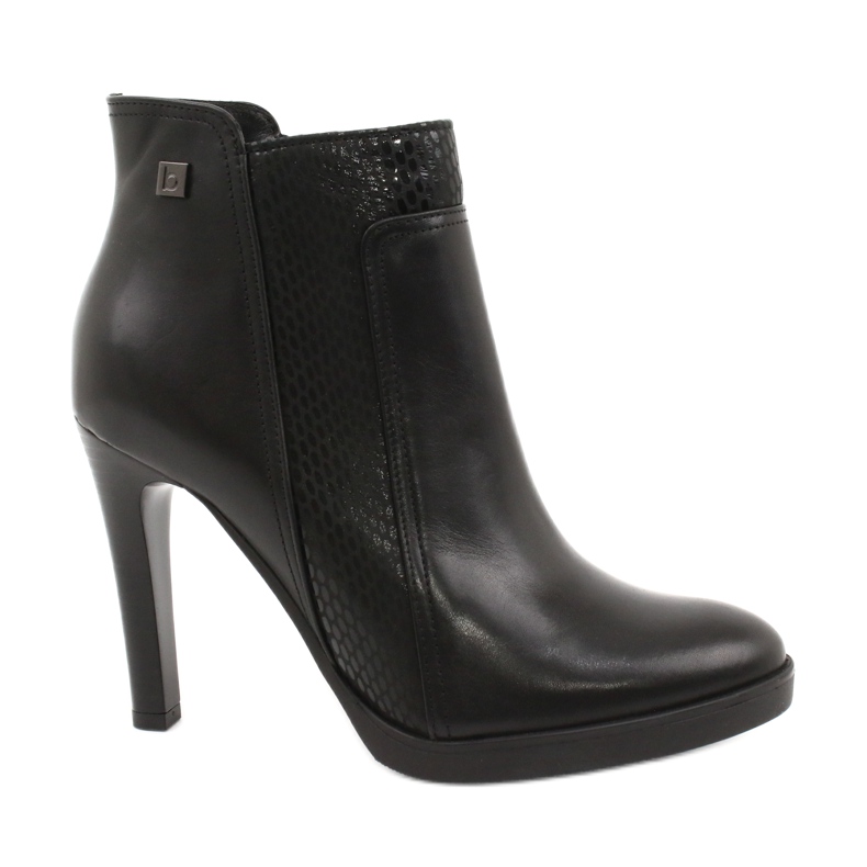 Stivali da donna in pelle Arka 7245 nero