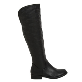 Stivali neri da donna J19-36 Black nero