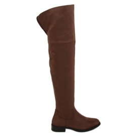 Stivali sopra il ginocchio marrone MR-2 Khaki cachi