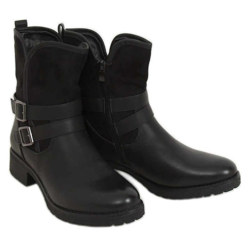 Stivali neri da donna neri 8912 Black nero