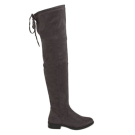Stivali sopra il ginocchio, grigio MR-1 Grey