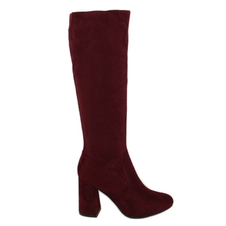 Tacco alto bordeaux D7533 Wine Red rosso multicolore