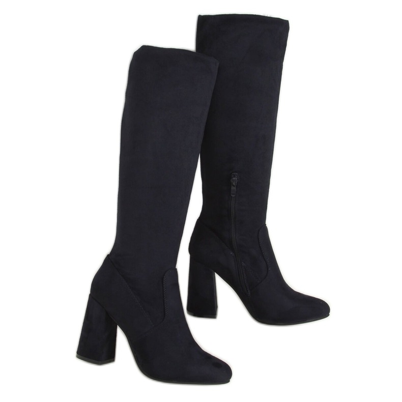 Tacchi alti blu navy D7533 D.BLUE