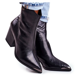 Stivali Donna Con Tacco Pelle Big Star Nero GG274919