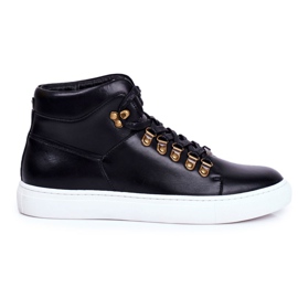 Sneakers Uomo Pelle GOE Nere GG1N3009 nero