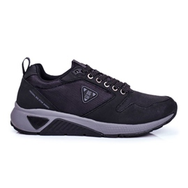 Sneakers Sportive Uomo Big Star Nere GG174350 nero