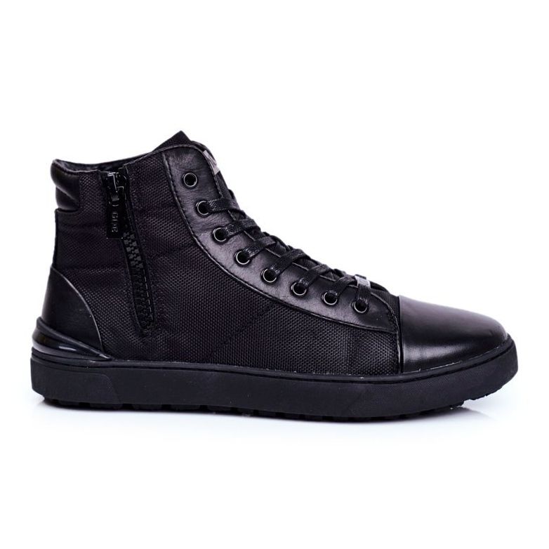 Sneakers Uomo Pelle GOE Nere GG1N3019 nero