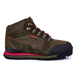 Scarpe da trekking da uomo Big Star Outdoor Khaki GG174200 verde