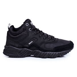 Scarpe da Trekker da Uomo Big Star Outdoor Nere GG174409 nero