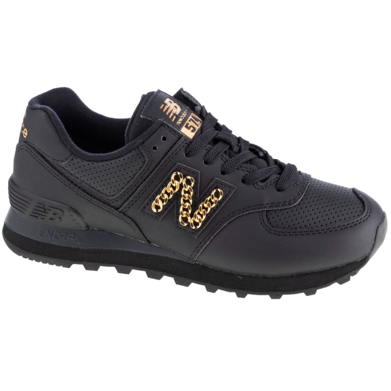 Scarpe New Balance W WL574HNQ nero d'oro
