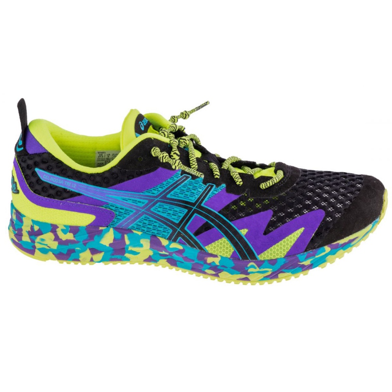 Asics Gel-Noosa Tri 12 M 1011A673-003 nero viola blu verde