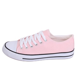 Sneakers classiche da donna rosa chiaro JD05P Pink