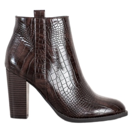 Seastar Stivali in ecopelle marrone