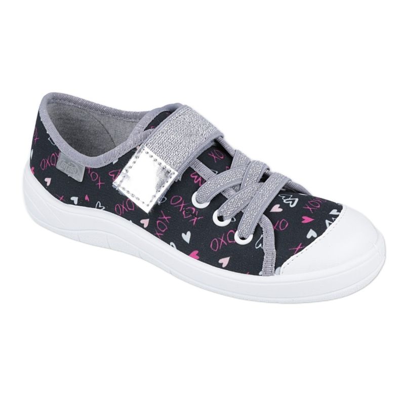 Scarpe per bambini Befado 251Q142 d'argento grigio multicolore
