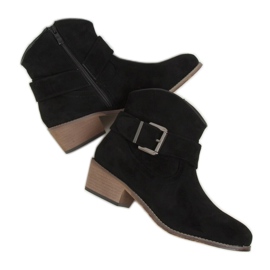 Nero Stivali neri da donna E2251 Nero