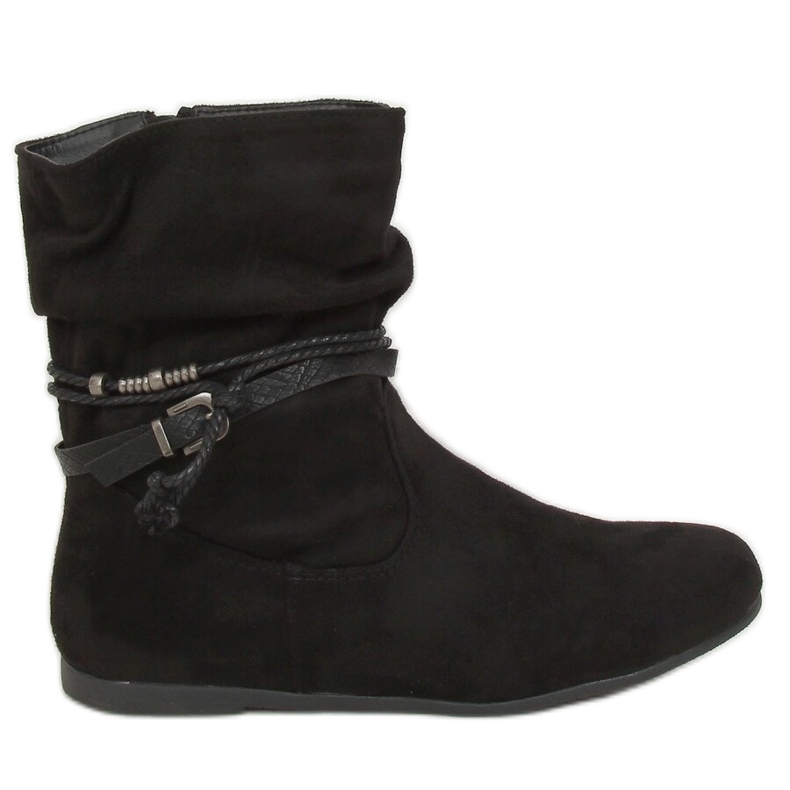 Stivali da donna neri neri DH28 Black nero