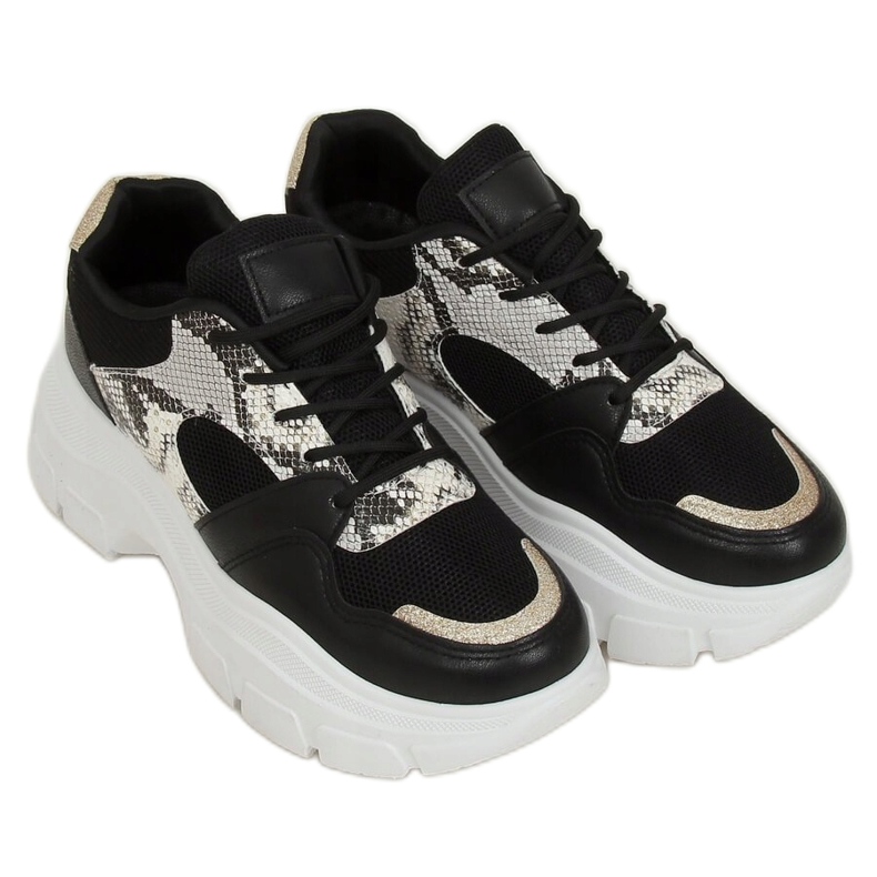 Nero BL195P Scarpe sportive da donna nere