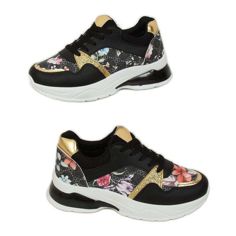 Nero NB332 Scarpe sportive nere multicolore