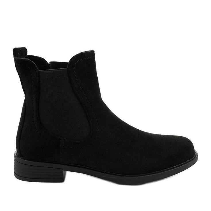 Stivali neri slip-on di Aveley nero