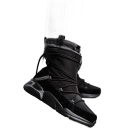 Doposci da donna Big Star Black GG274628 nero