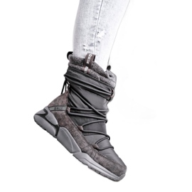 Doposci da donna Big Star Grey GG274629 grigio