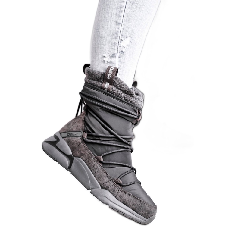 Doposci da donna Big Star Grey GG274629 grigio