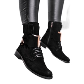 Stivali Donna Nicole Camoscio Nero 2591