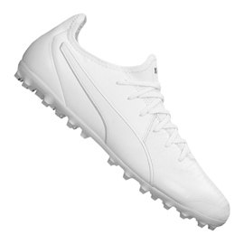 Scarpe da calcio Puma King Pro Mg M 106302-03 multicolore bianco